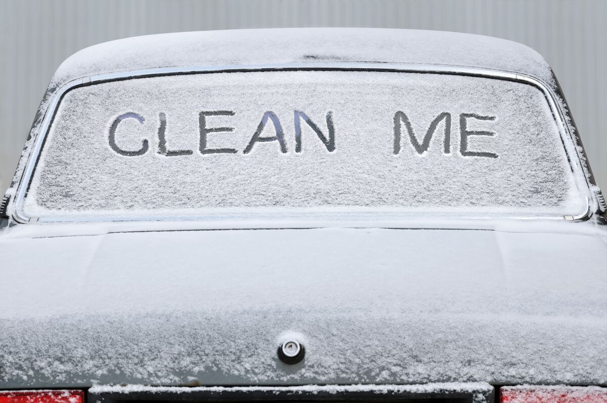 Auto waschen im Winter: Tipps und Tricks