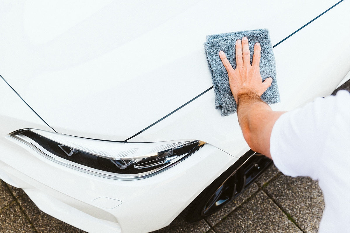Kaufe 1pc Mikrofaser Handtuch Auto Pflege Polieren Waschen