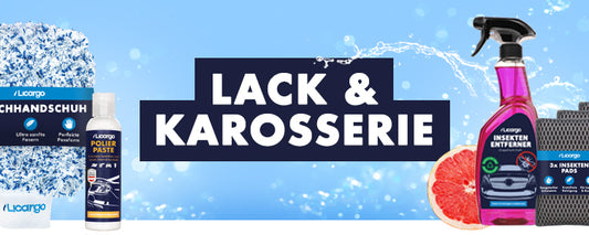 Autopflege-Kategorie Lack & Karosserie