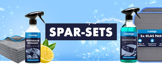 Autopflege-Kategorie Spar Sets