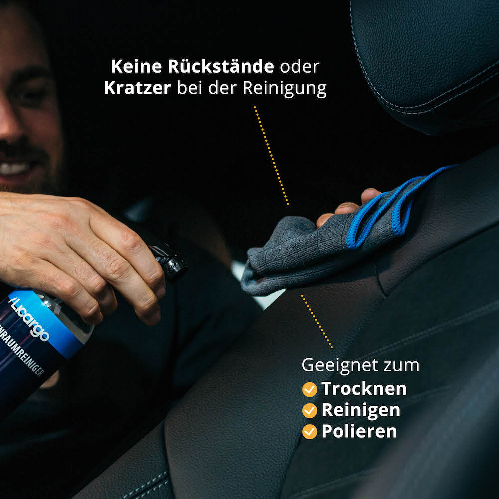 Für innen & außen geeignet=>Unsere hochwertigen Allround Mikrofasertücher eignen sich für ein breites Spektrum an zu reinigenden Oberflächen und erzielen dabei perfekte Ergebnisse.