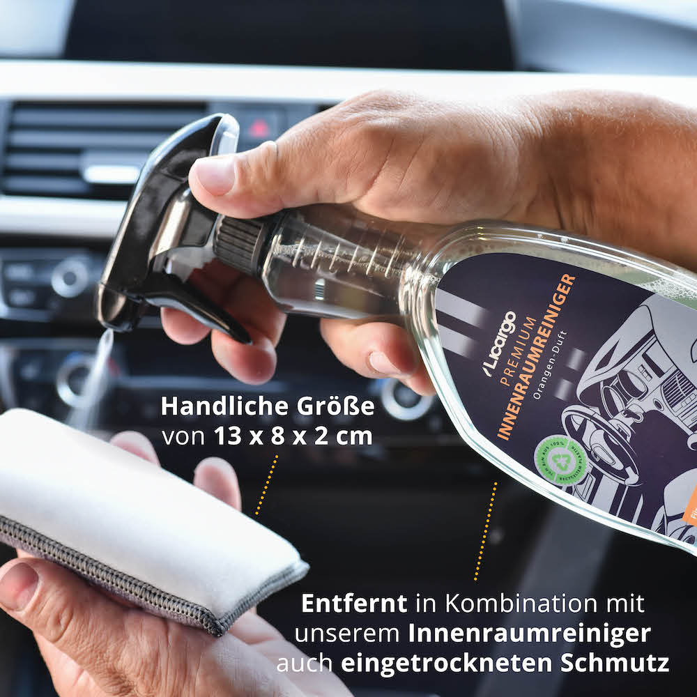 Trocken & nass anwendbar=>Unsere Innenraum Pads sind die perfekten Begleiter für eine gründliche Reinigung. Ob trocken oder nass, sorgen sie für ein sauberes und gepflegtes Interieur.