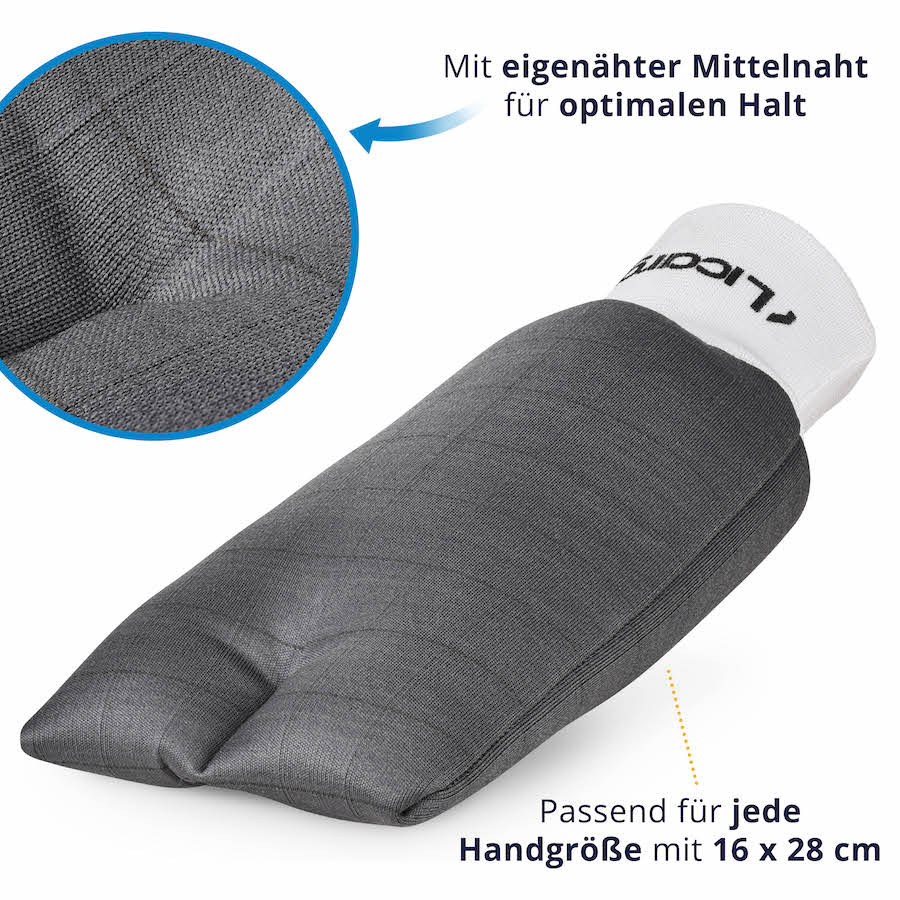 Passend für jede Hand=>Die Handhabung des Putzhandschuhs ist denkbar einfach und intuitiv, sodass Du Deine Reinigungsarbeiten schnell und stressfrei erledigen kannst.