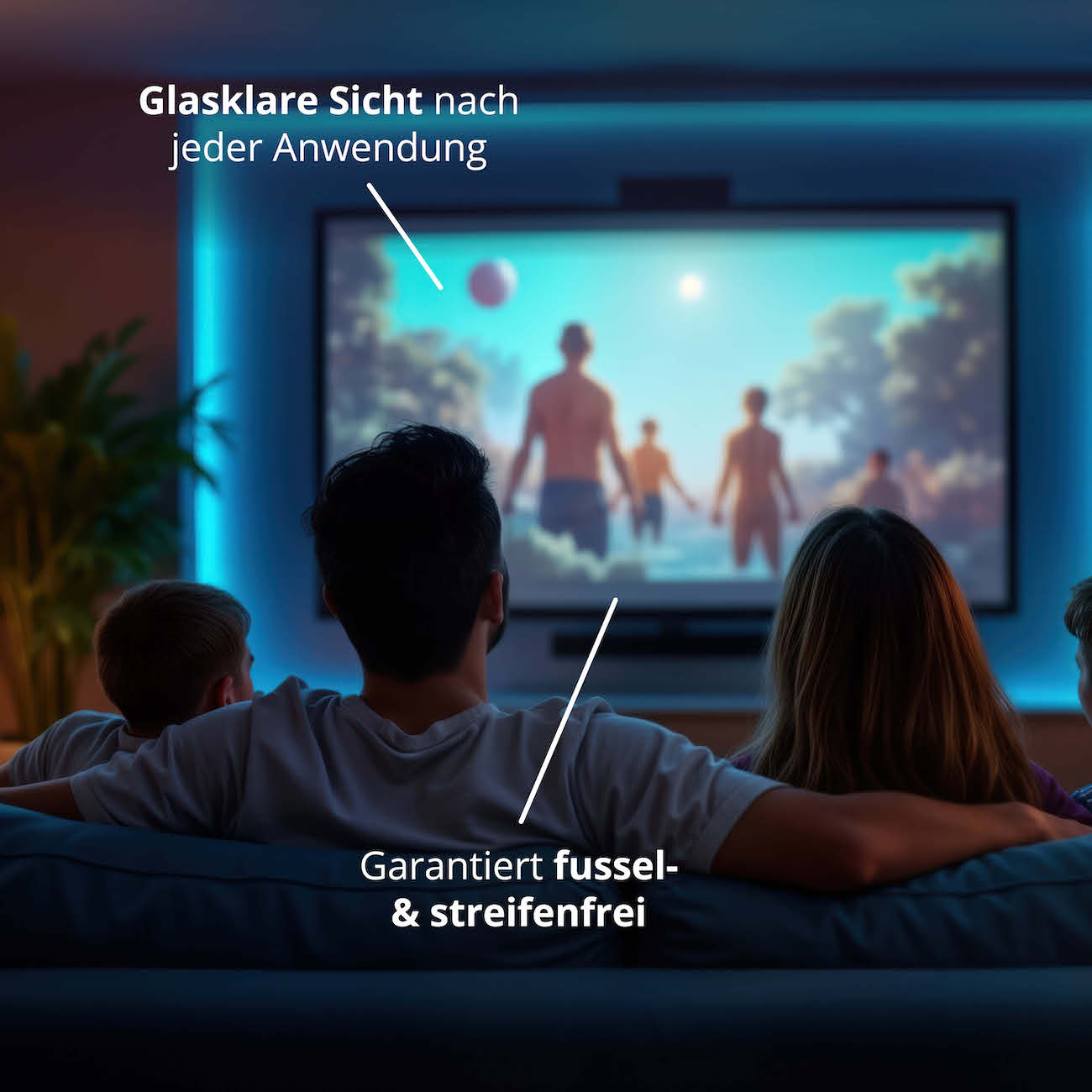 Klare Sicht für jeden Tag=>Störende Schlieren auf Deinem Fernseher? Ab sofort nicht mehr! Unser Bildschirmreiniger sorgt für ein perfektes Ergebnis ohne Fusseln oder Streifen.