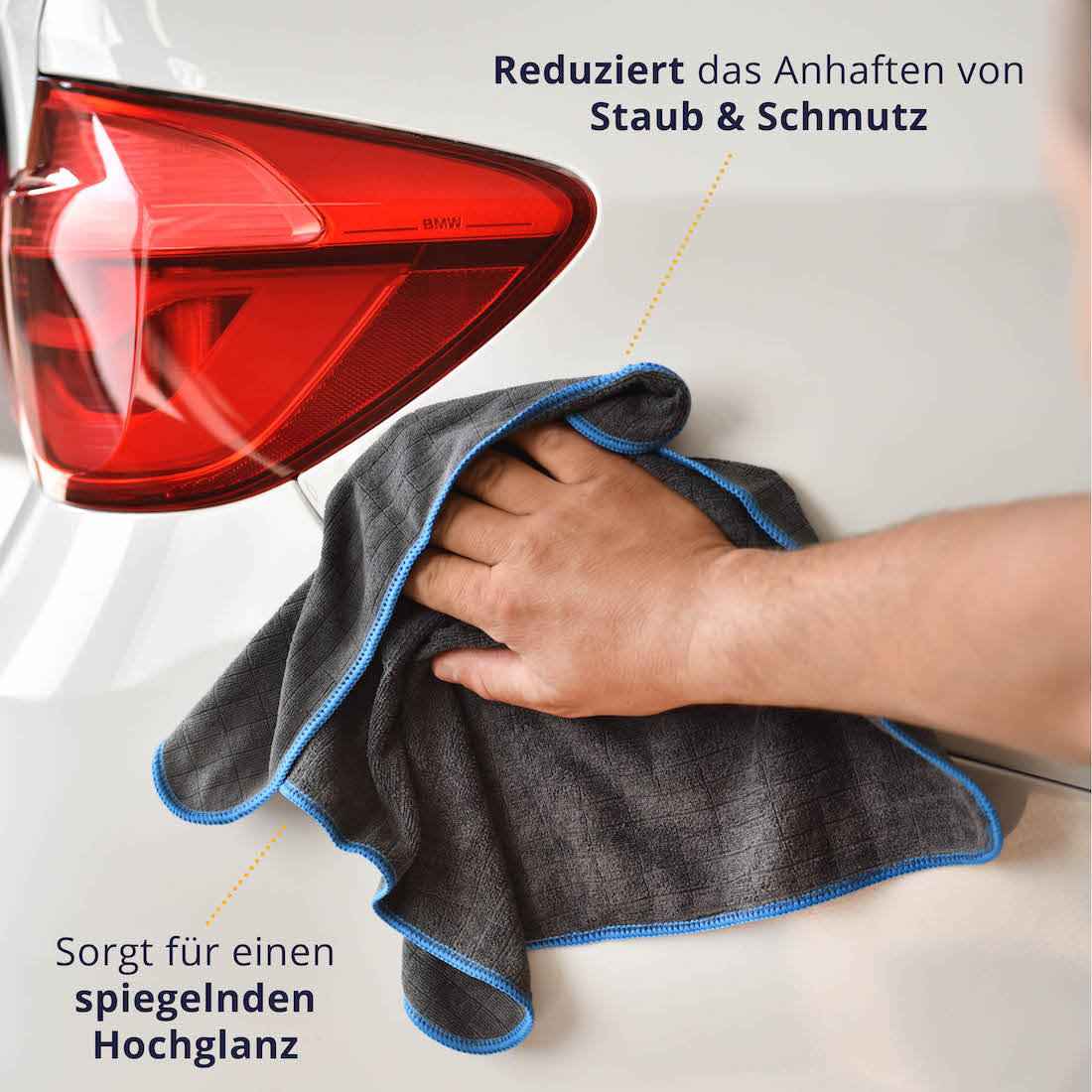 Frischt Deinen Lack auf=>Die spezielle Formel der Schnellversiegelung intensiviert die Farben Deines Autos und verleiht ihm ein strahlendes, spiegelähnliches Finish.