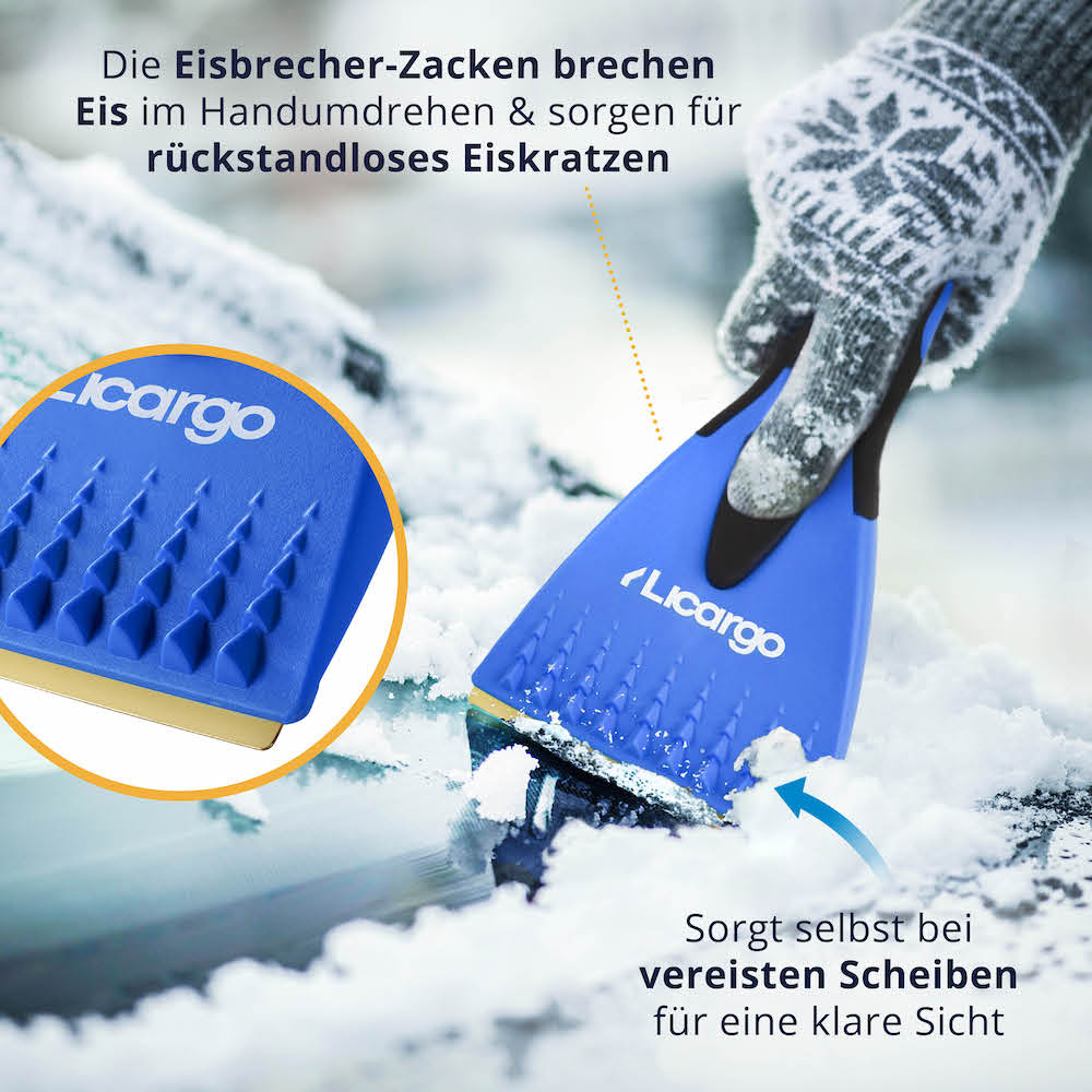 Sorgenfrei Anwendung=>Mit dieser Gewissheit kannst Du Dich auf eine sorgenfreie Nutzung freuen. Deine Autoscheiben bleiben stets kratzerfrei und bieten klare Sicht, egal wie frostig es draußen ist.