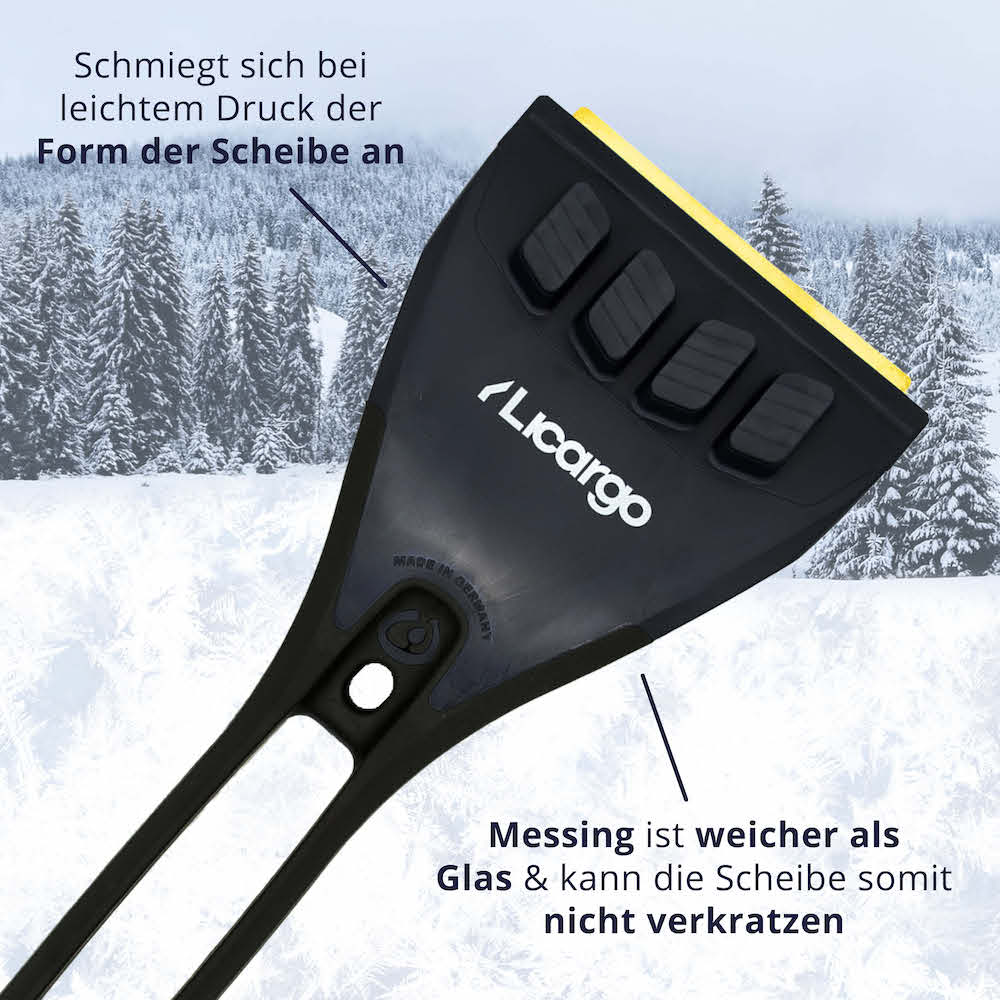 100% kratzfrei=>Messing ist auf der Härteskala deutlich weicher als Glas. Somit ist ein Zerkratzen der Autoscheiben physikalisch unmöglich.