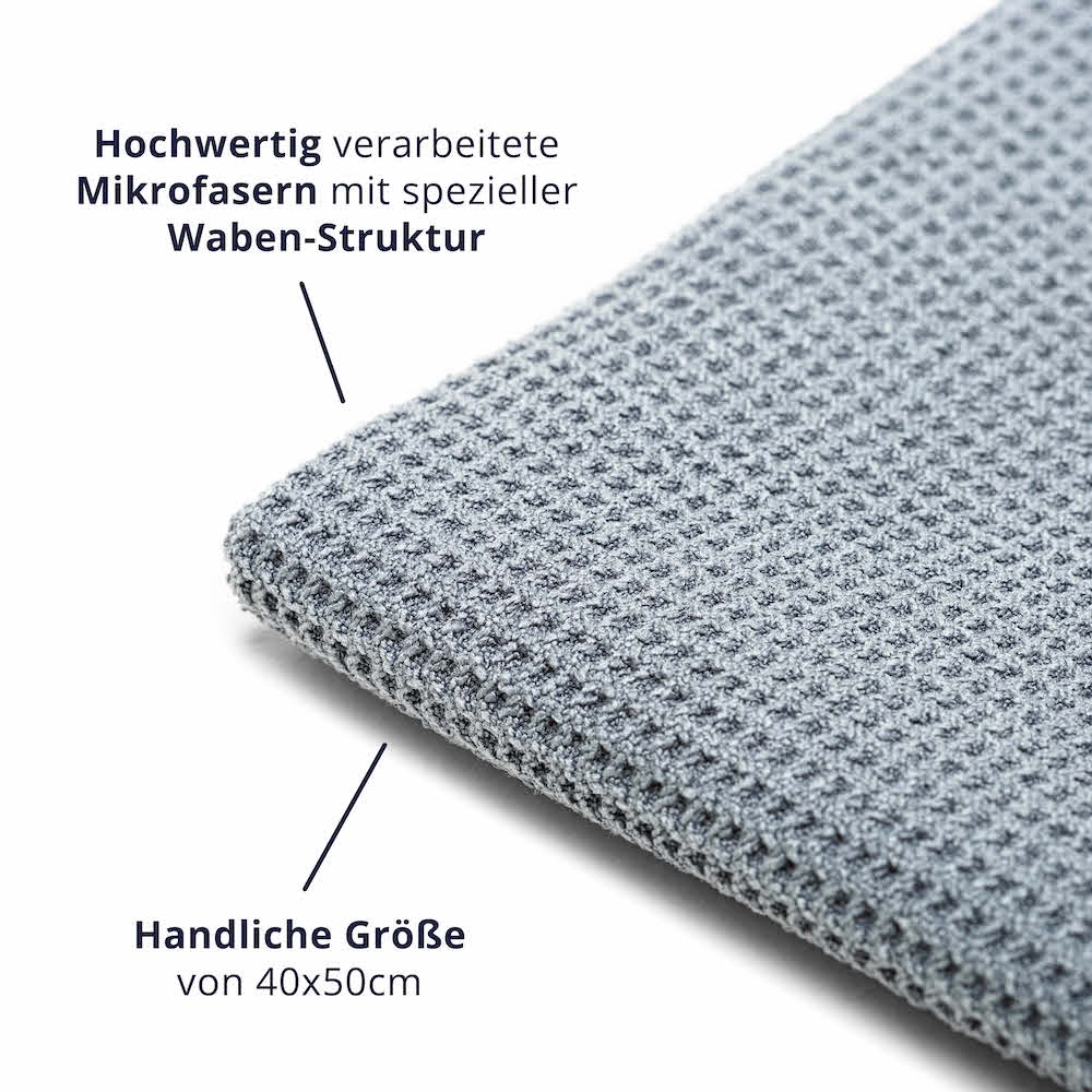 Optimale Größe=>Die handliche Größe ermöglicht eine gründliche und effektive Reinigung.