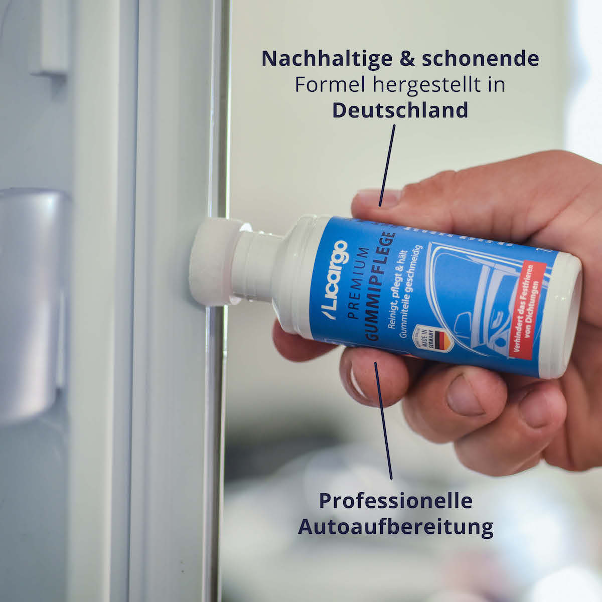 Hergestellt in Deutschland=>Unsere schonende Pflege wird in Deutschland hergestellt und ist die perfekte Ergänzung zur professionellen Autoaufbereitung!