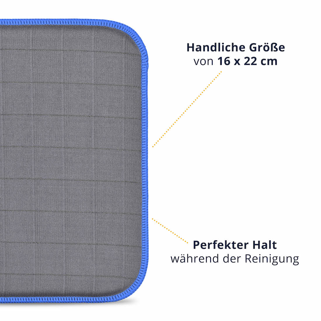 Optimale Handhabung=>Unser Pad zeichnet sich durch die handliche Größe aus. Dank der einfachen Handhabung kannst Du mühelos und präzise die besten Ergebnisse zu erzielen.