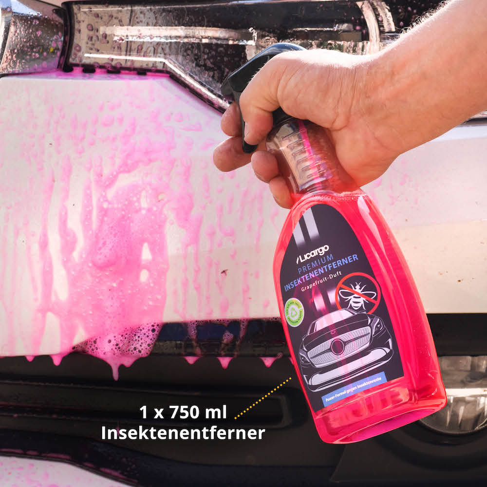 Einfache Anwendung=>Lieferumfang: 1x Insektenentferner - 750ml
