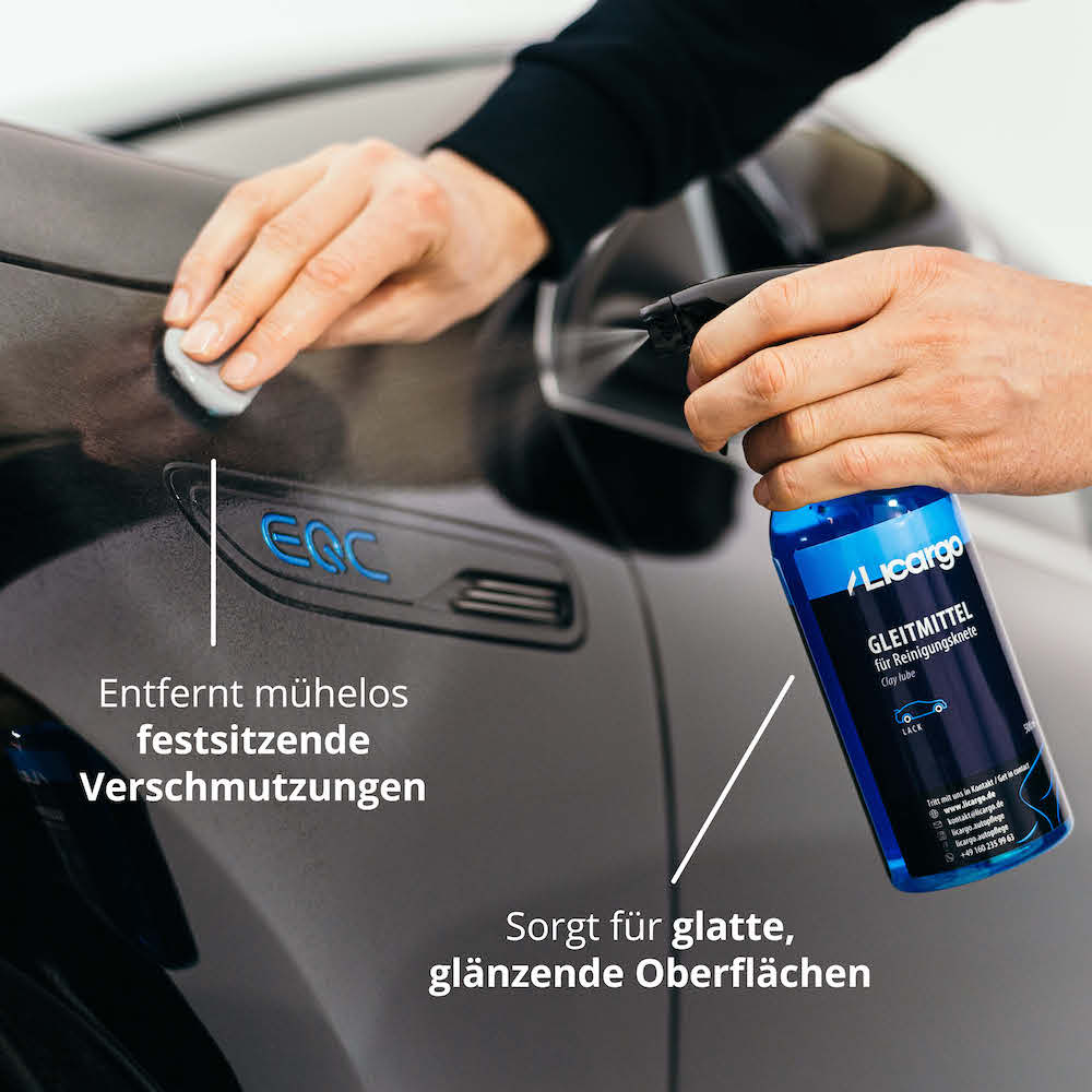 Hochwertig & ergiebig=>Lieferumfang: 1x 100 g Lackknete, 1x 500 ml Gleitmittel
