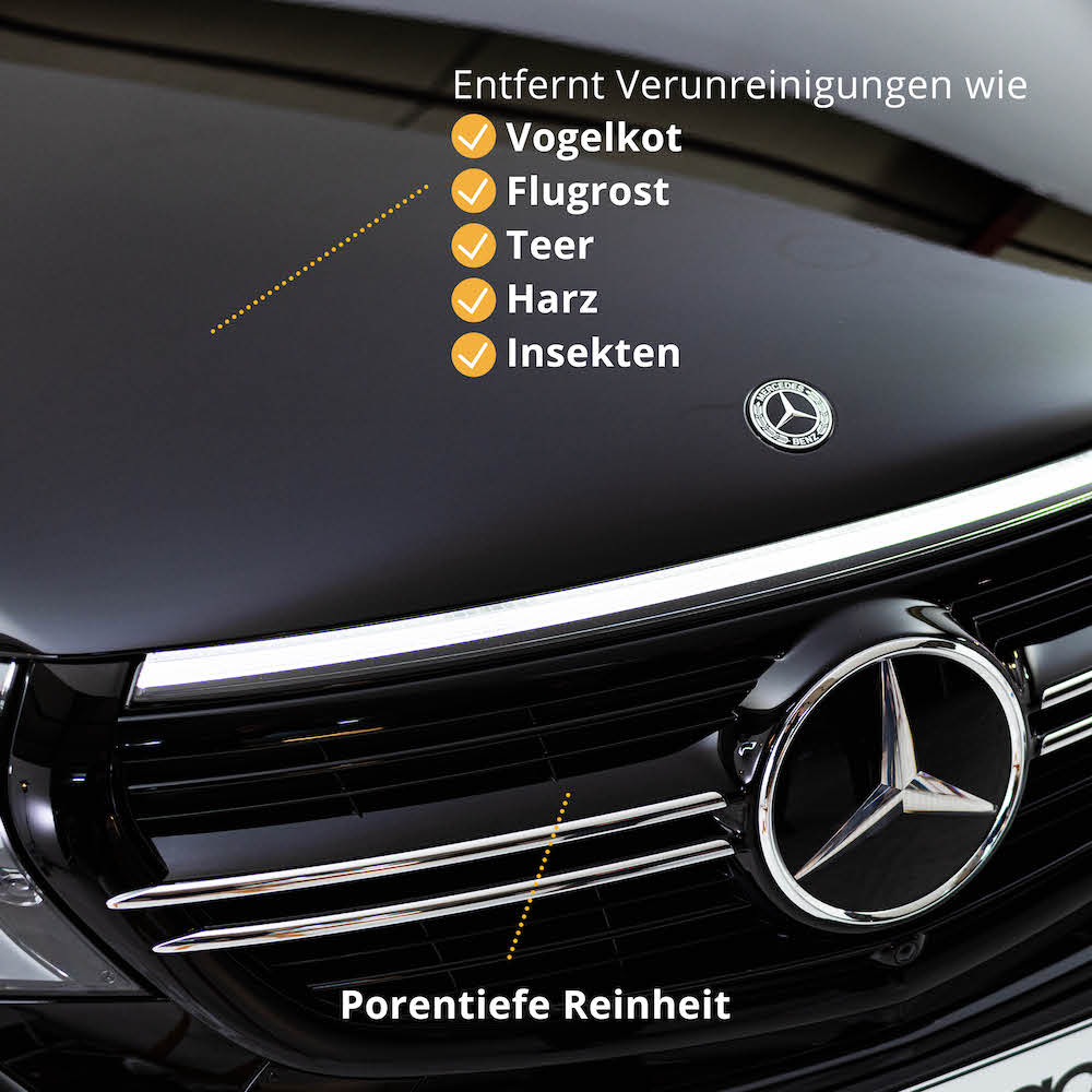 Spürbar glatte Oberflächen=>Die Licargo Reinigungsknete erzeugt fühlbar glatte Oberflächen und entfernt festsitzende Verunreinigungen mühelos.