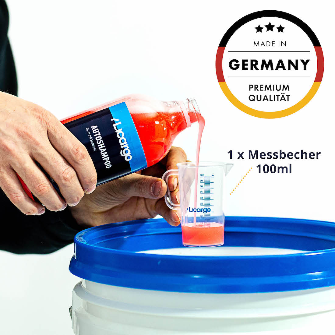 Premium Qualität=>Lieferumfang. 1x Messbecher - 100 ml