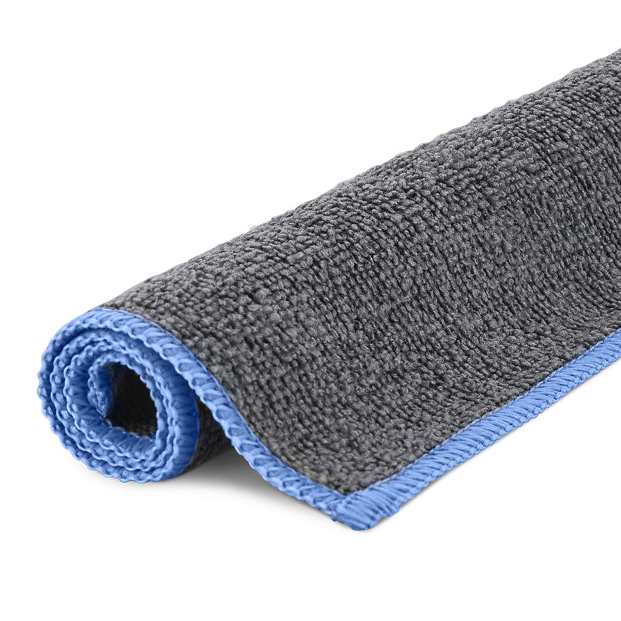 Aufgerolltes Allzweck Mikrofasertuch mit 220 GSM