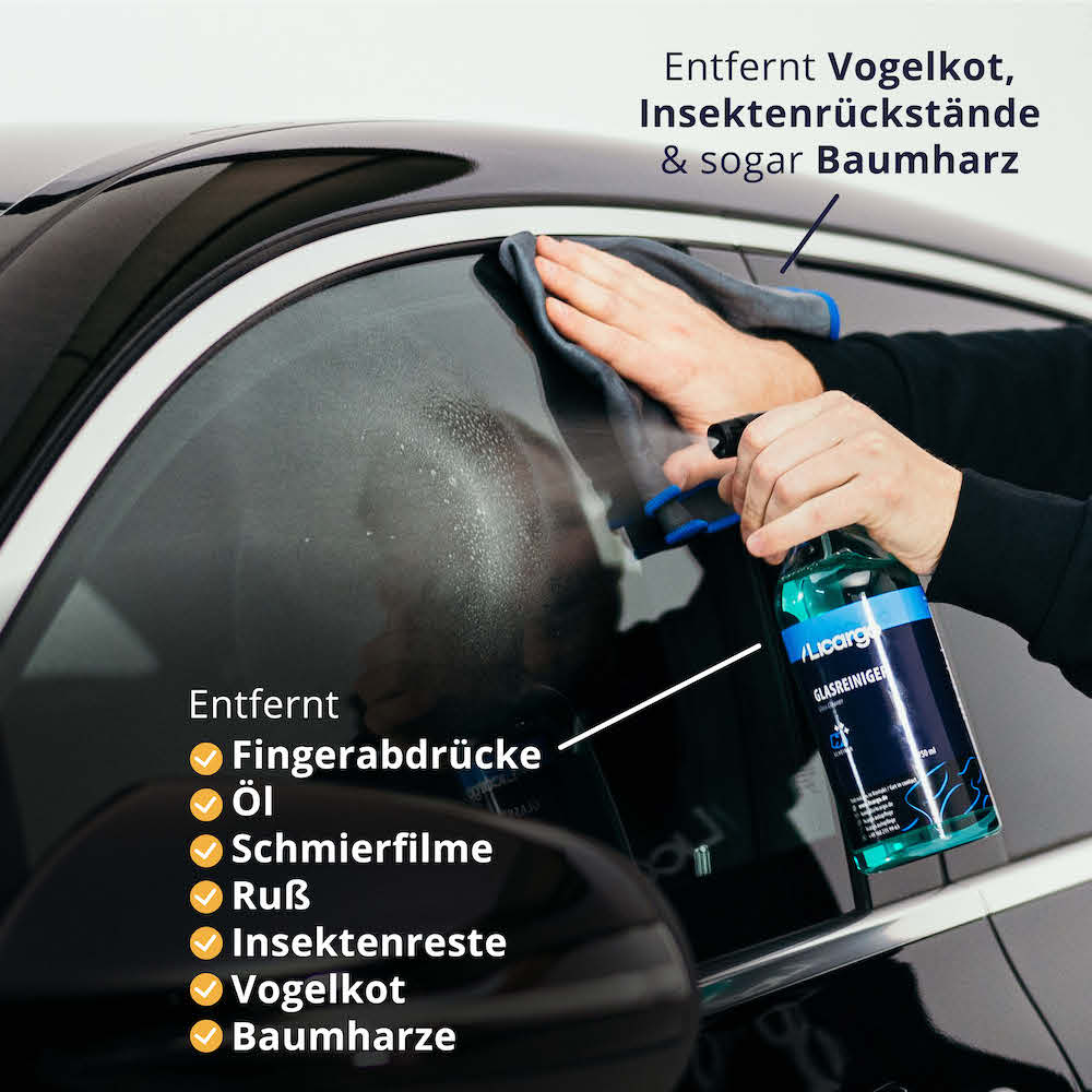 Extrem effektiv=> Mit unserem Scheiben Set entfernst Du problemlos selbst hartnäckige Verschmutzungen und sorgst für ein makelloses Ergebnis, das sich sehen lässt.