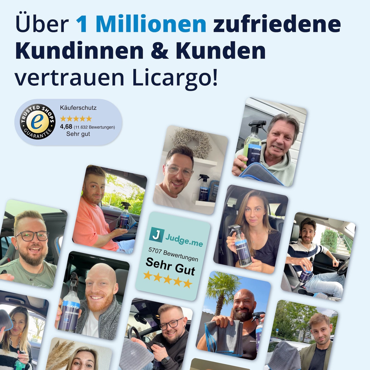 30 Tage Geld-zurück-Garantie=>Vertraue auf über 1 Million zufriedene Kunden – teste unser Set 30 Tage völlig risikofrei und erlebe selbst den WOW-Effekt.