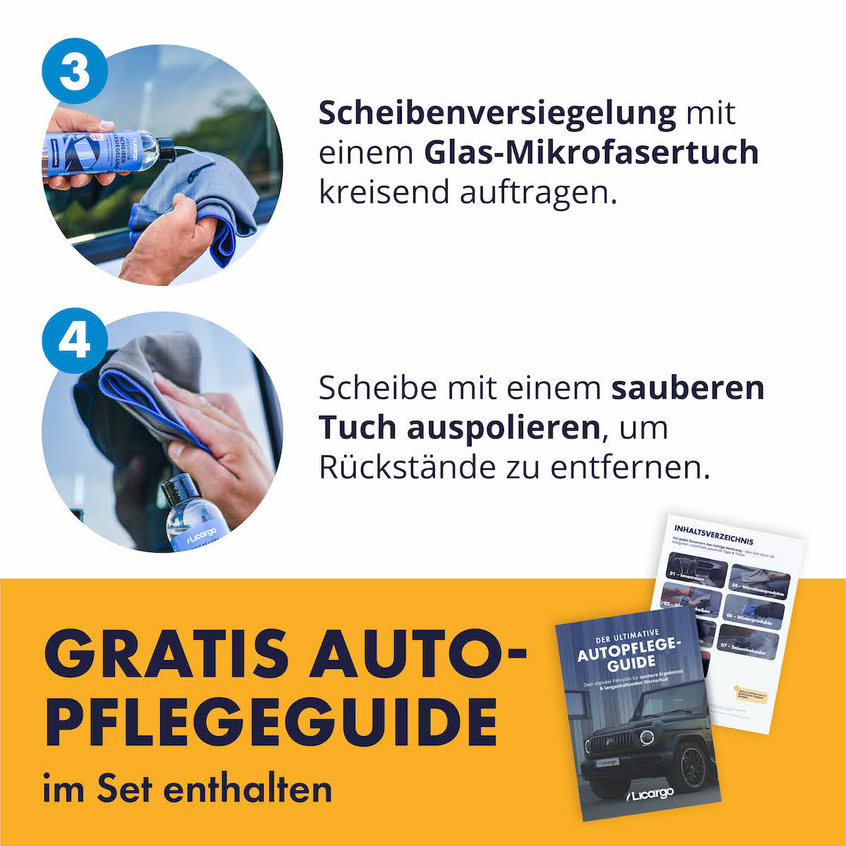 Scheibenversiegelungs Set