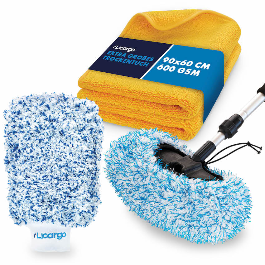 Auto wasch bürste Mikro faser Auto wasch mopp handschuh Kit mit