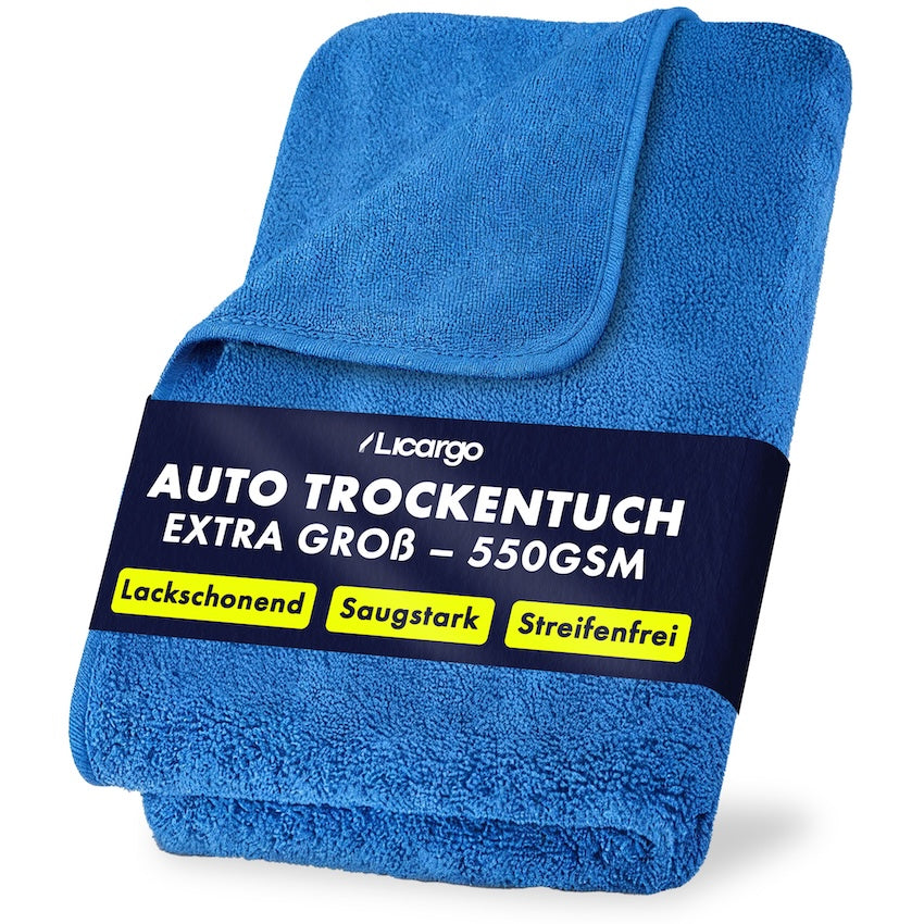 Das ultimative Trockentuch=>Das Premium-Tuch kombiniert beeindruckende Saugkraft mit streifenfreier Trocknung. Es schont den Lack, deckt große Flächen mühelos ab und sorgt für ein perfektes Ergebnis.
