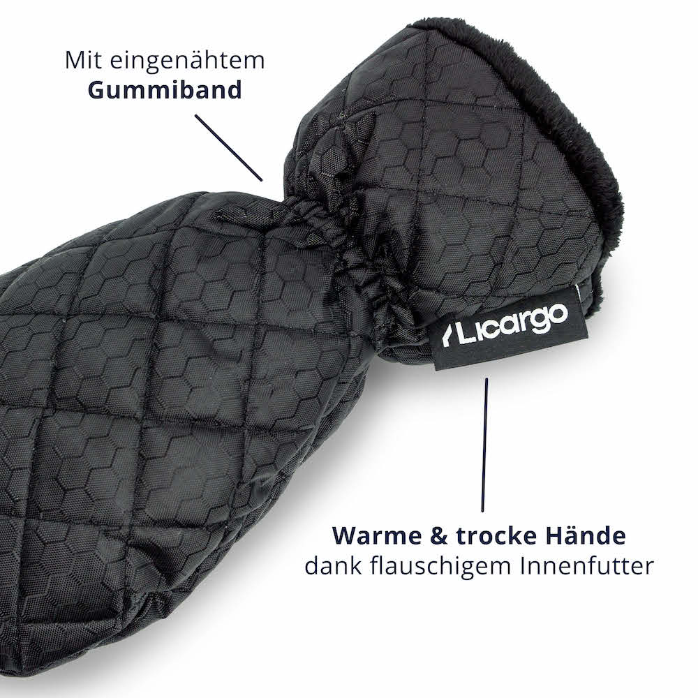 Warme & trockene Hände=>Mit Hilfe unseres Eiskratzer Handschuhs bleiben Deine Finger während dem Eiskratzer kuschelig warm und trocken.