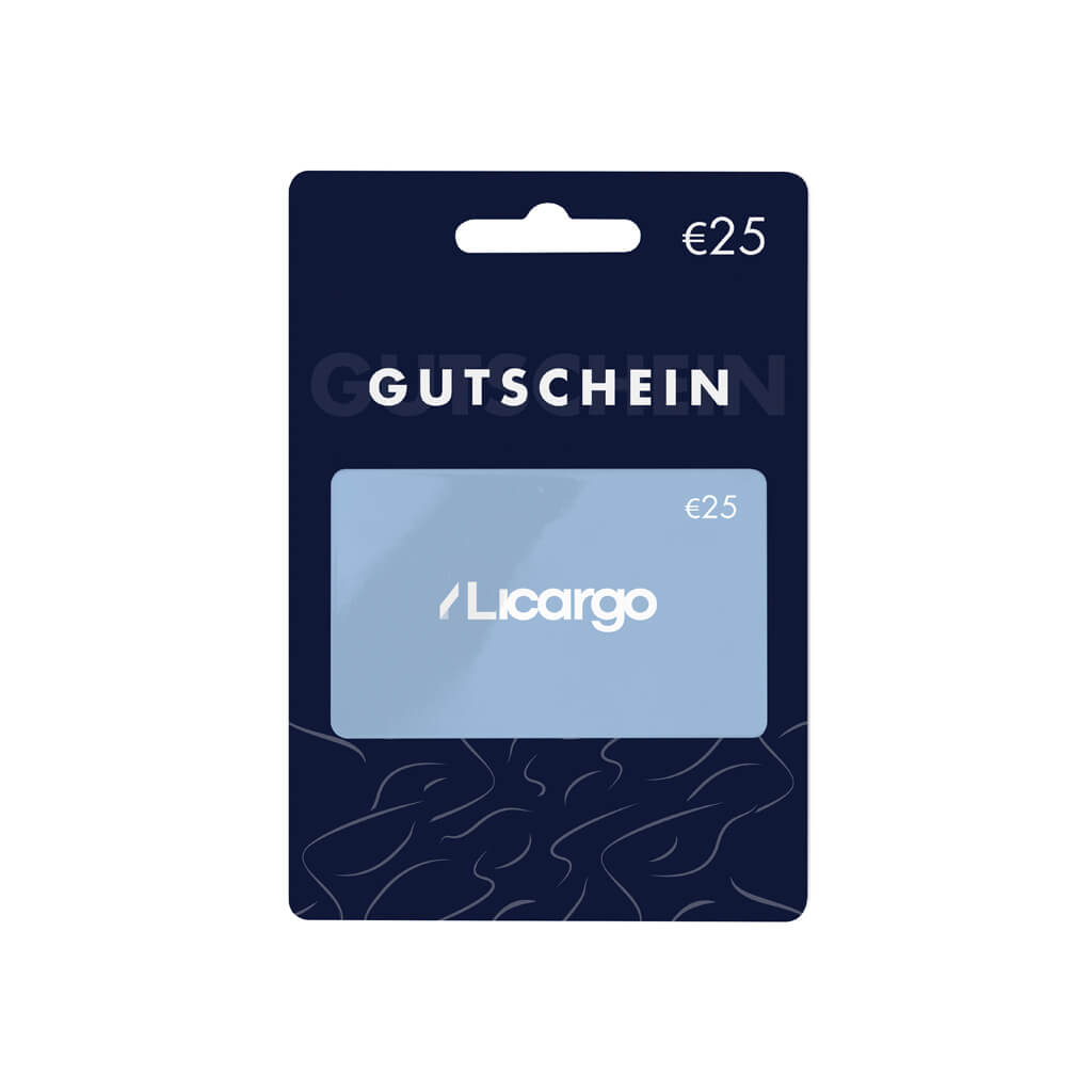 Licargo Geschenkgutschein: Wert 25€