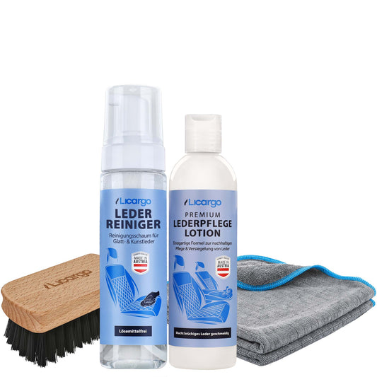 Lass Dein Leder glänzen!=>Verleihe Deinem abgestumpften und brüchigen Leder mit unserem Lederpflege Set eine regelrechte Wiedergeburt für strahlende Eleganz.