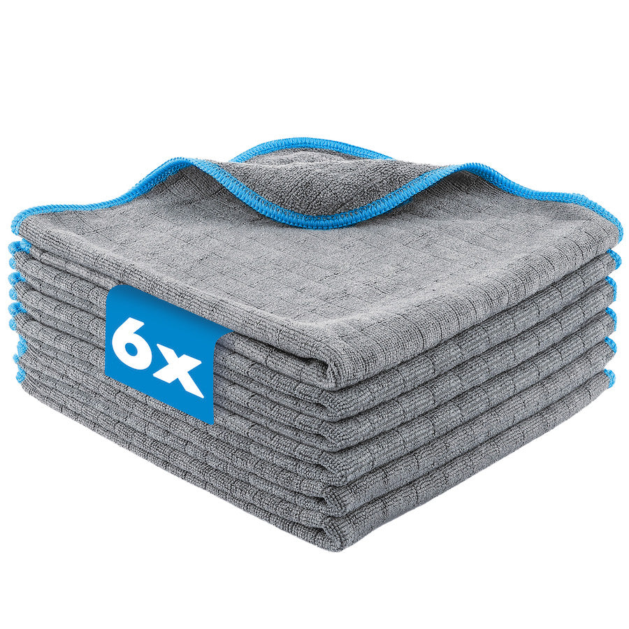 Das Allround-Talent für Dein Auto=>Unsere Allround Mikrofasertücher mit 380GSM sind der Nummer-1-Tipp für alle Autoliebhaber: Sie reinigen mühelos alle Oberflächen im Innen- & Außenbereich, und das ganz ohne Schlieren und Kratzer.