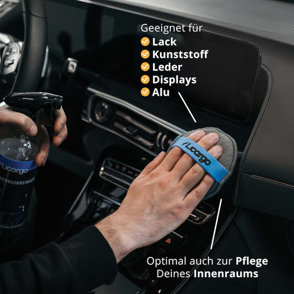 Praktisches 4er Set=>Lieferumfang: 4x Handpolierschwämme