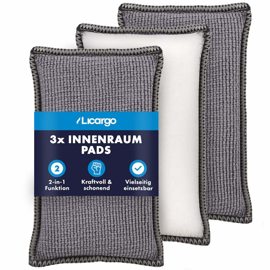 Sanft & Stark gegen Schmutz=>Schonender als eine Bürste und dennoch kraftvoller als ein Mikrofasertuch, dank zweierlei Reinigungsflächen.