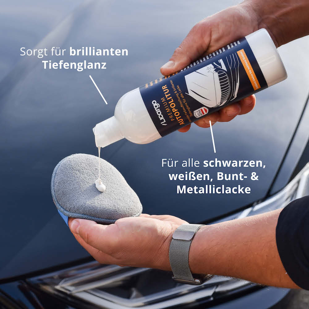 Für alle Lacke geeignet=>Lieferumfang: 1x Premium Autopolitur - 500 ml