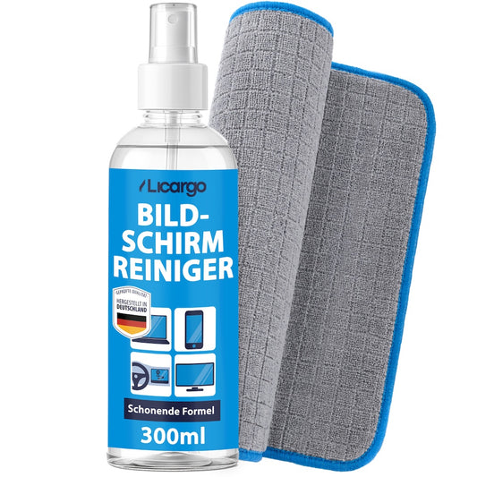 Klarheit leicht gemacht=>Ein Sprühstoß, ein Wisch – und Dein Display erstrahlt wie neu. Mit diesem Set verbindest Du einfache Anwendung mit spürbarer Qualität und sicherer Pflege.