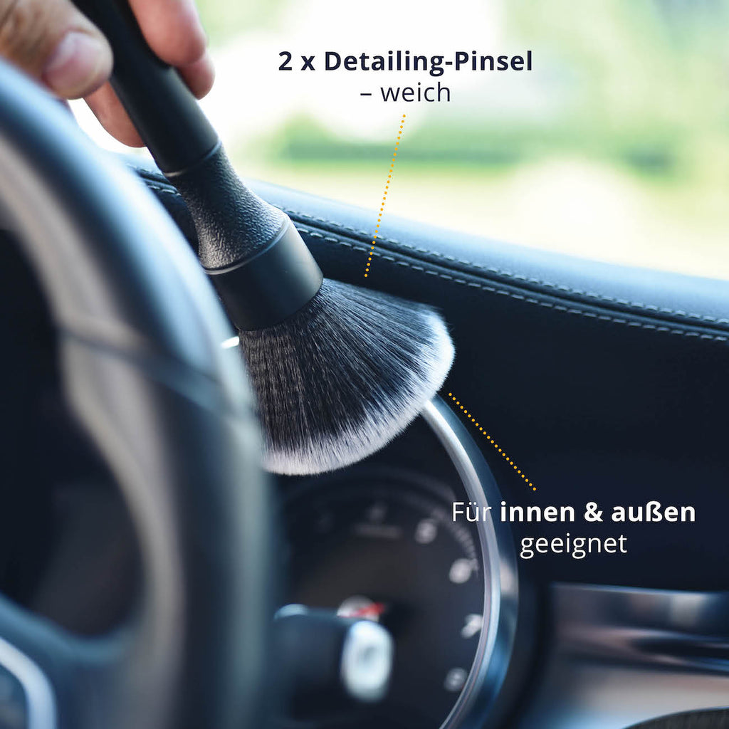 14 Tlg Auto Detail Reinigungsbürsten Set Detailing Auto Reinigung Pinsel  Satz