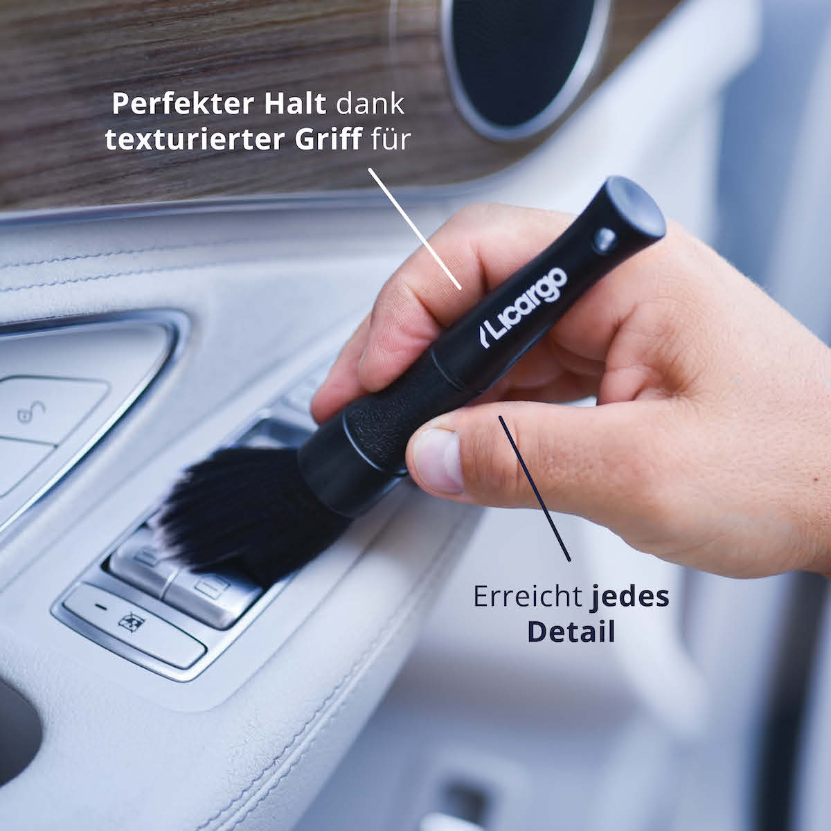 Optimales Handling=>Unsere ergonomisch gestalteten Griffe sorgen für einen bequemen Halt und eine präzise Kontrolle.