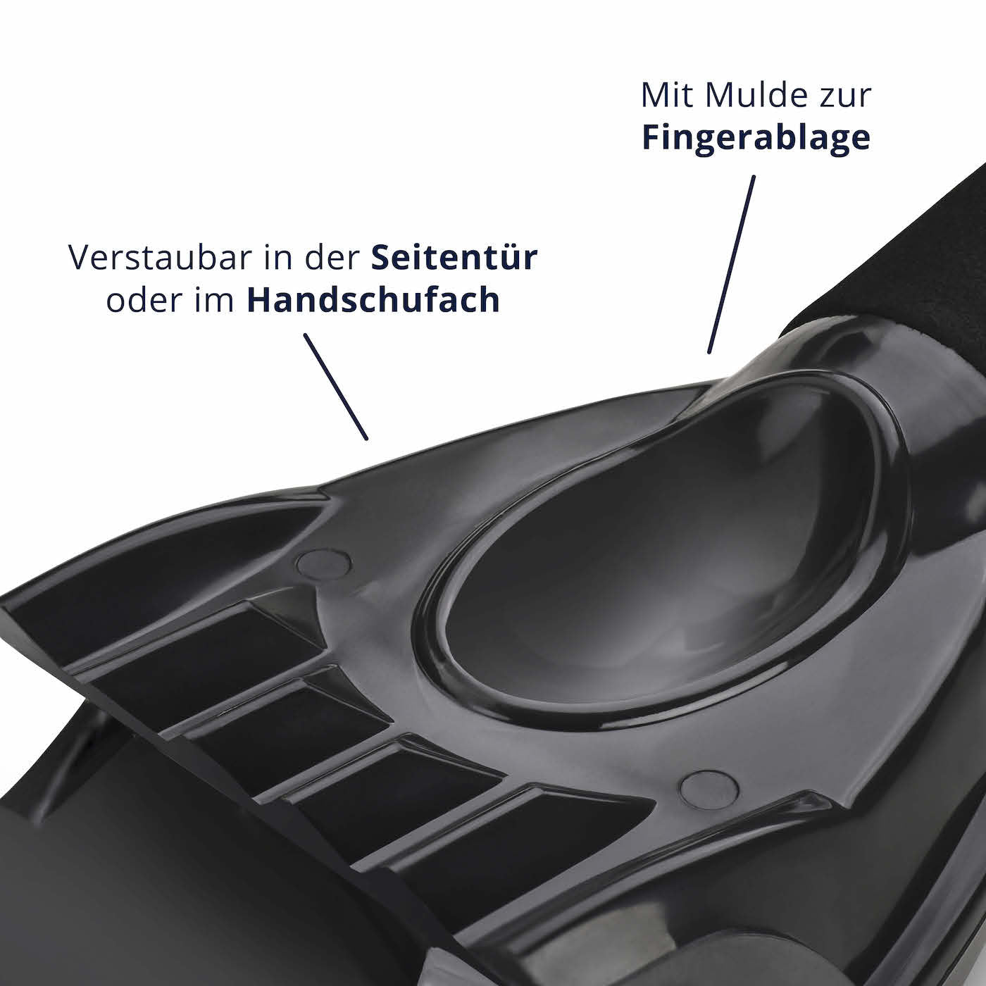 Praktische Größe=>Unser Eiskratzer lässt sich problemlos in Deiner Seitentüre verstauen und ist somit immer griffbereit!