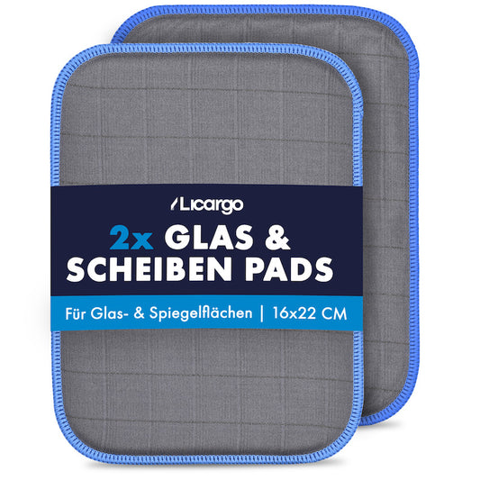Einfachee Anwendung=>Unsere Glas Pads sorgen für glasklare Autoscheiben. Mit hoher Reinigungsleistung durch eingewebte Carbonfasern erzielst Du mühelos Ergebnisse.