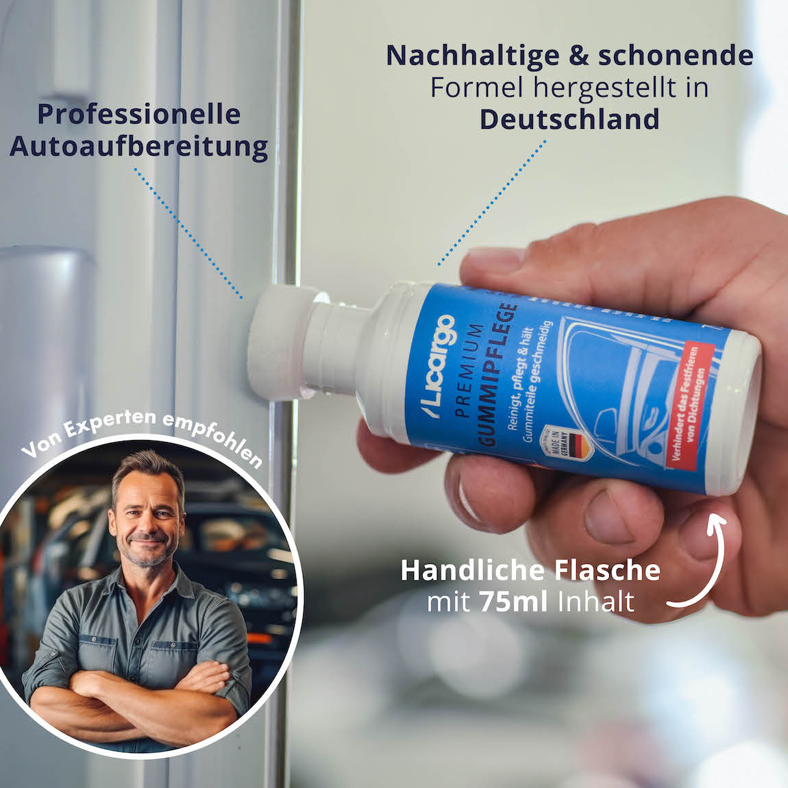 Made in Germany=>Unsere Gummipflege ist ein unverzichtbarer Bestandteil Deiner Autopflege im Winter, um einfache und nützliche Ergebnisse zu erzielen.