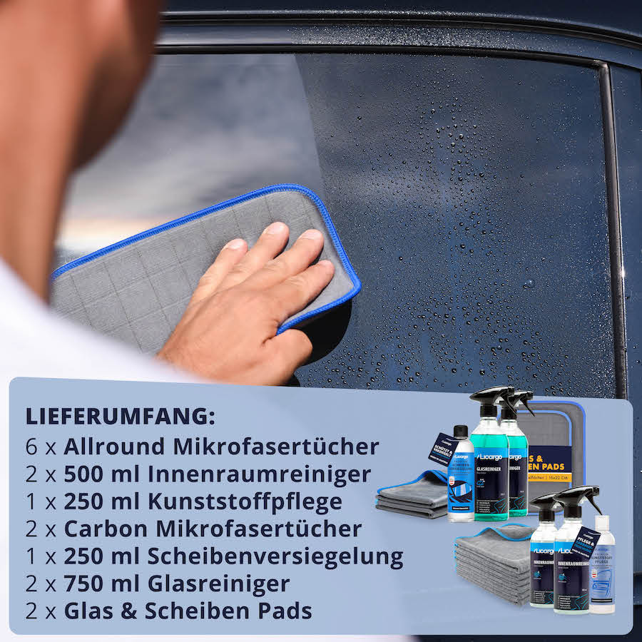 LICARGO 2x Luftentfeuchter Auto - 1kg Auto Entfeuchter gegen beschlagene  Autoscheiben - wiederverwendbarer Innenraum Entfeuchter Auto  Luftentfeuchter
