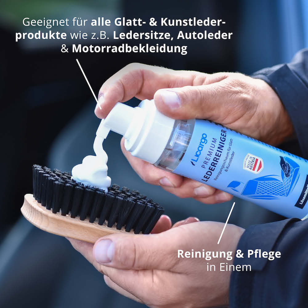 Vielseitig einsetzbar=>Lieferumfang: 1x Lederreiniger - 200 ml