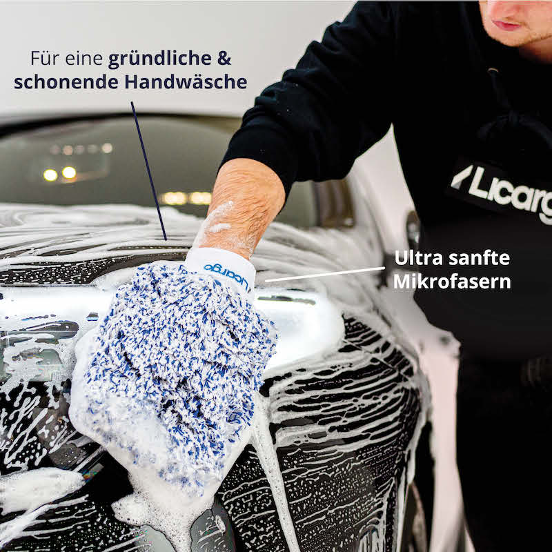 Perfekt für die SB-Waschbox=>Lieferumfang: 1x Waschhandschuh