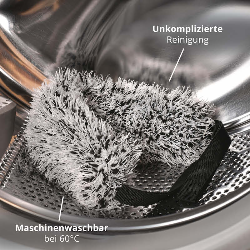 Langlebig & wiederverwendbar=>Das Felgenputzband ist maschinenwaschbar bis 60°C, was eine einfache und hygienische Pflege gewährleistet und Dir lange Freude an der Nutzung bietet.