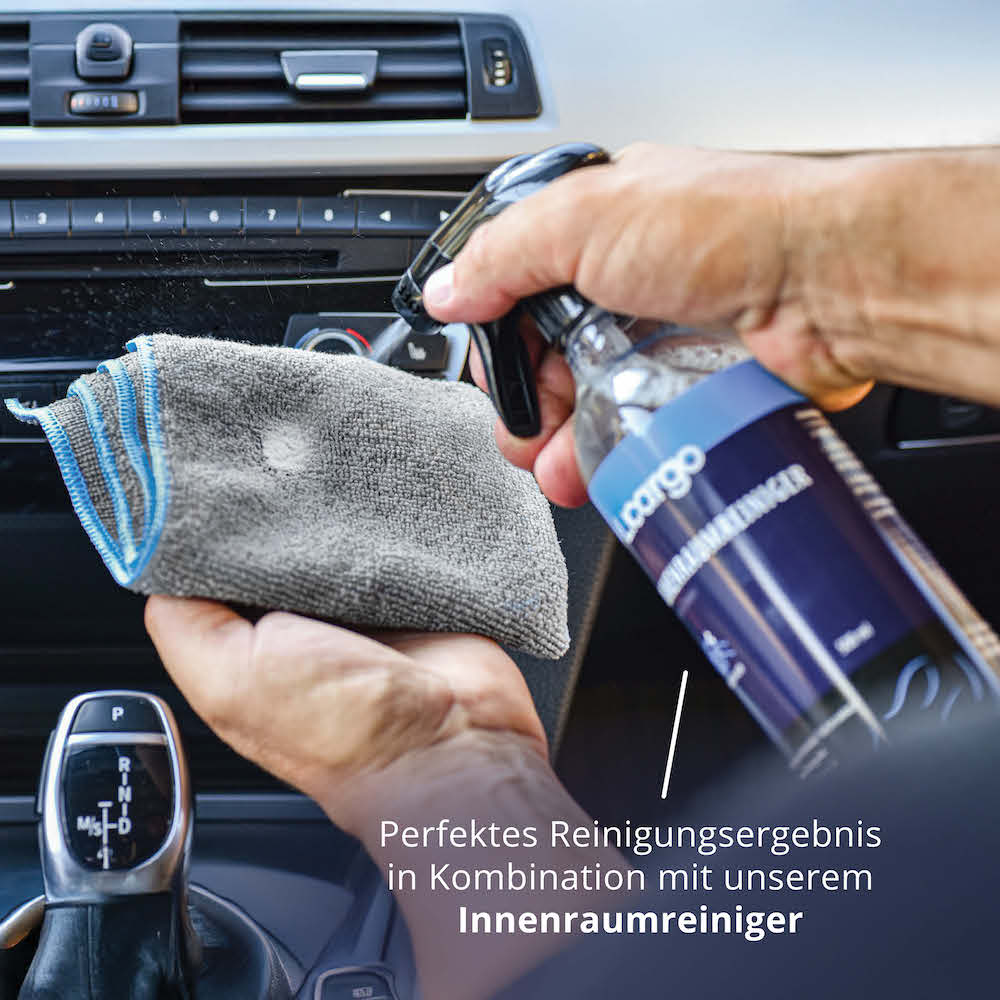 Power Duo=>Um ein perfektes Reinigungsergebnis zu erzielen empfehlen wir unseren Innenraumreiniger.