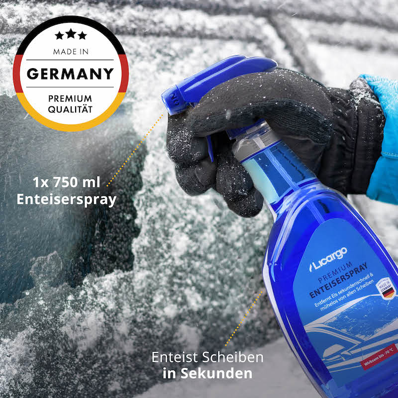 Extreme Clean Scheibenenteiser 500ml bis -40°C KFZ Auto Scheiben Enteiser- Spray