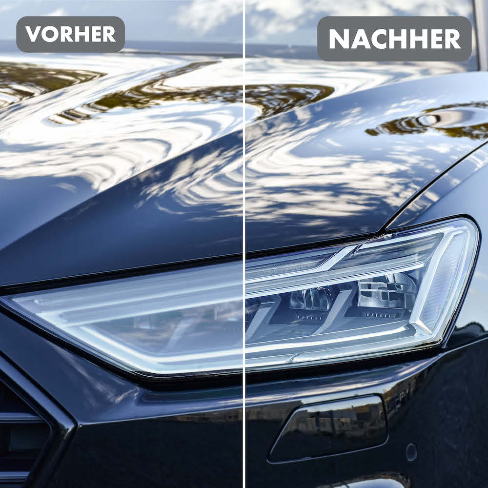 Vorher-Nachher-Effekt=>Überzeug Dich selbst und verleih Deinen Oberflächen im Handumdrehen den Glanz, den sie verdienen!