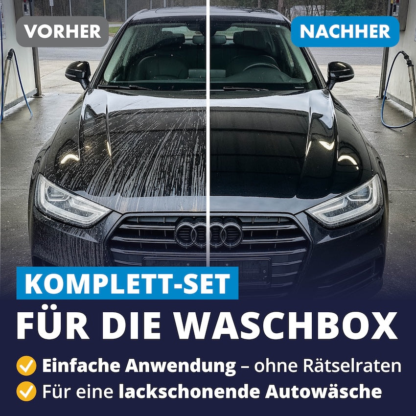 Dein System für jede Waschbox=>Perfekt abgestimmt für jede SB-Box: Mühelose Anwendung, maximale Power und perfekt aufeinander abgestimmte Produkte für ein beeindruckendes Ergebnis in Rekordzeit.