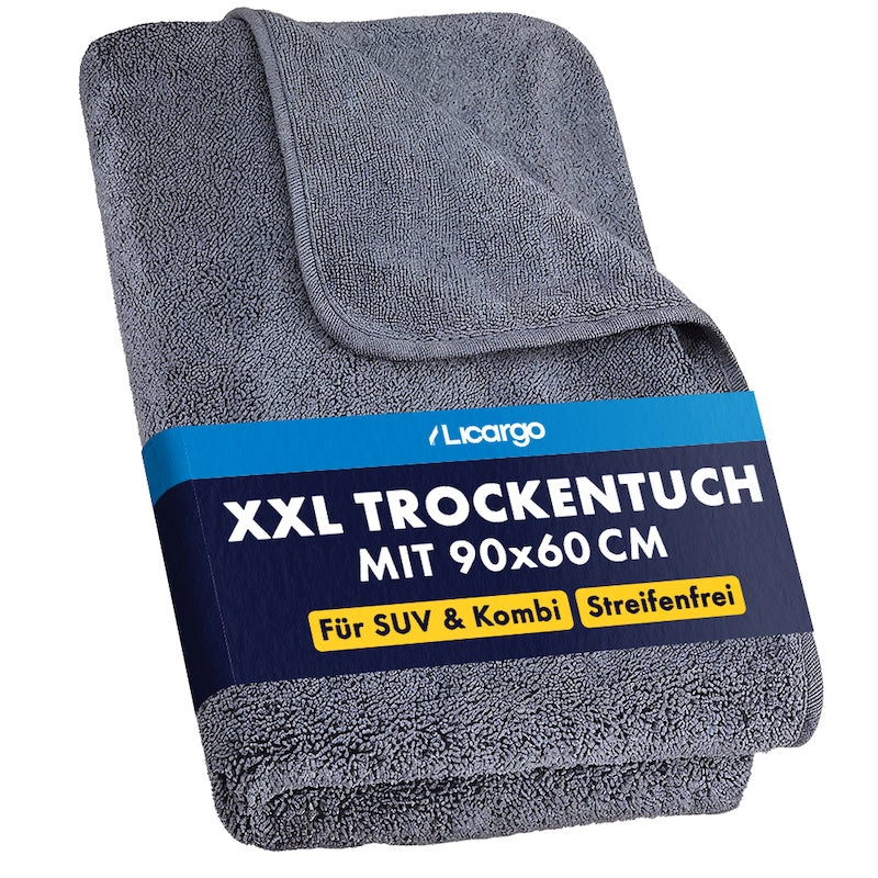 Das ultimative Trockentuch=>Das Premium-Tuch kombiniert beeindruckende Saugkraft mit streifenfreier Trocknung. Es schont den Lack, deckt große Flächen mühelos ab und sorgt für ein perfektes Ergebnis.