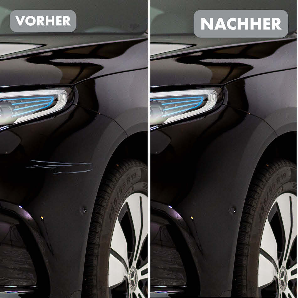 Vorher-Nachher-Effekt=>Gönn Deinem Auto etwas Gutes – kleine Flasche, große Wirkung!